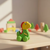 wooden Dinosaur toy - Green